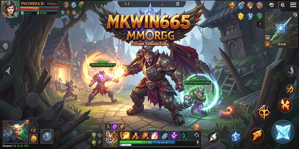 Gameplay menarik dalam MKWIN666 dengan petualangan seru.