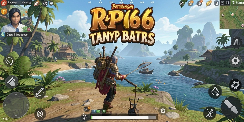 Tampilan gameplay seru dari dunia terbuka RP66.