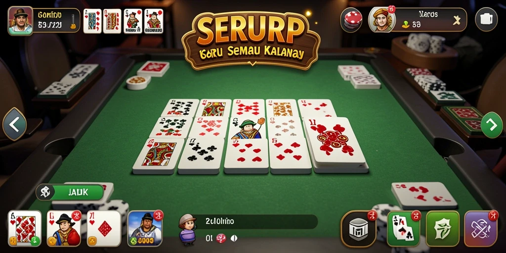 Screenshot gameplay SERURP yang menarik dan seru.