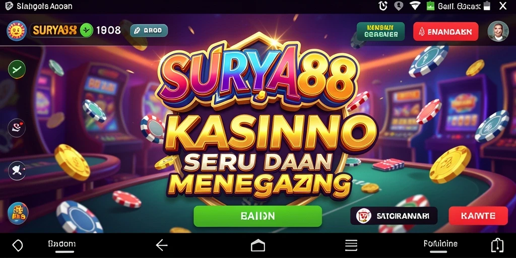 Tampilan menarik dari gameplay SURYA88 yang memukau.